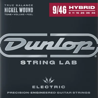 Струни Dunlop DEN0946 Nickel Wound Electric Guitar Strings 09-46