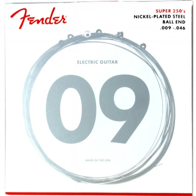 Fender 250LR Nickel-Plated Steel Guitar Strings 9-46
