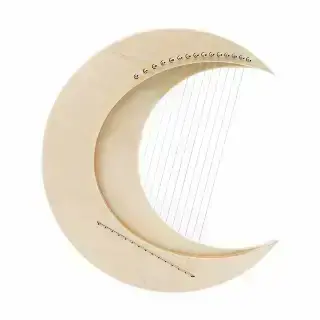 Hluru Crescent Lyre 11 strings Natural