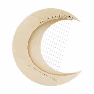 ЛІра Hluru Crescent Lyre 11 strings Natural