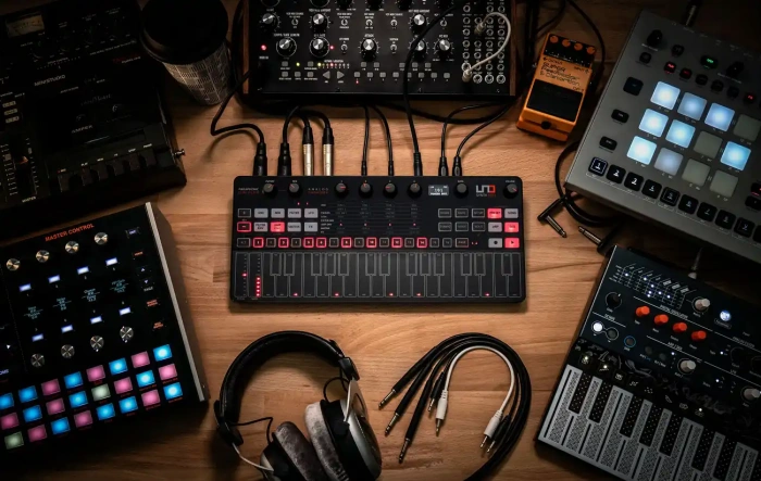 Синтезатор Синтезатор IK Multimedia UNO Synth Pro Desktop Black Edition