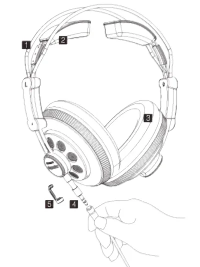 Навушники Superlux HD-668B