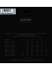 Струни Warwick 40210 Black Label Medium Light 4-String (40-100)
