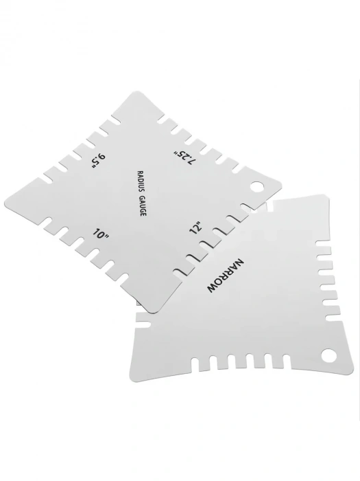   Лінійка для вимірювання висоти струн і радіусу грифа гітари