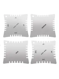 Лінійка для вимірювання висоти струн і радіусу грифа гітари