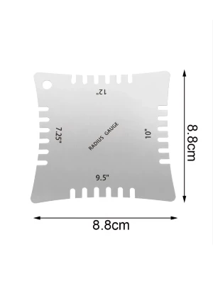  Лінійка для вимірювання висоти струн і радіусу грифа гітари