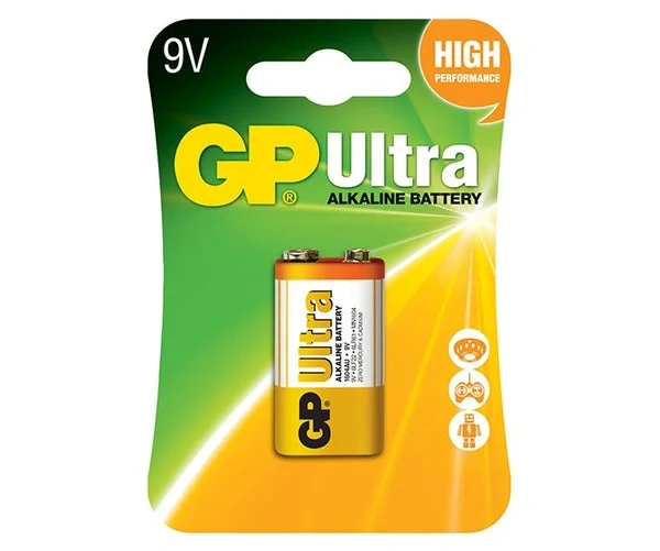 GP ULTRA ALKALINE 9V (6LF22)