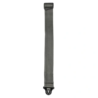D'Addario 50BAL09 Auto Lock Guitar Strap (Metal Grey)