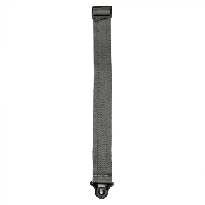 D'Addario 50BAL09 Auto Lock Guitar Strap (Metal Grey)