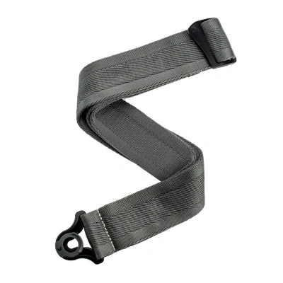 D&#039;Addario 50BAL09 Auto Lock Guitar Strap (Metal Grey)