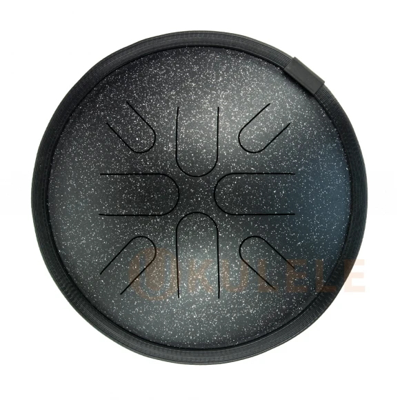 Глюкофон Hluru TA8-10 GalaxyBlack 10" (25см) 8 нот Tongue Travel Drum Cooper Steel