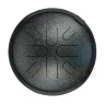 Глюкофон Hluru TA8-10 GalaxyBlack 10" (25см) 8 нот Tongue Travel Drum Cooper Steel