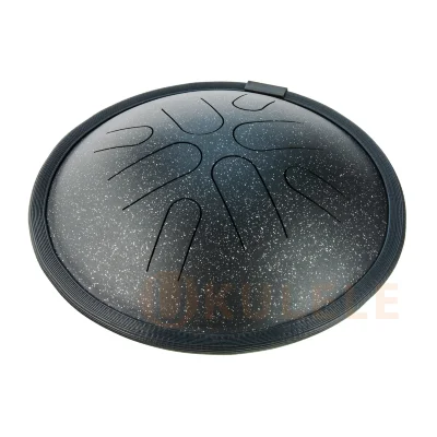 Глюкофон Hluru TA8-10 GalaxyBlack 10" (25см) 8 нот Tongue Travel Drum Cooper Steel