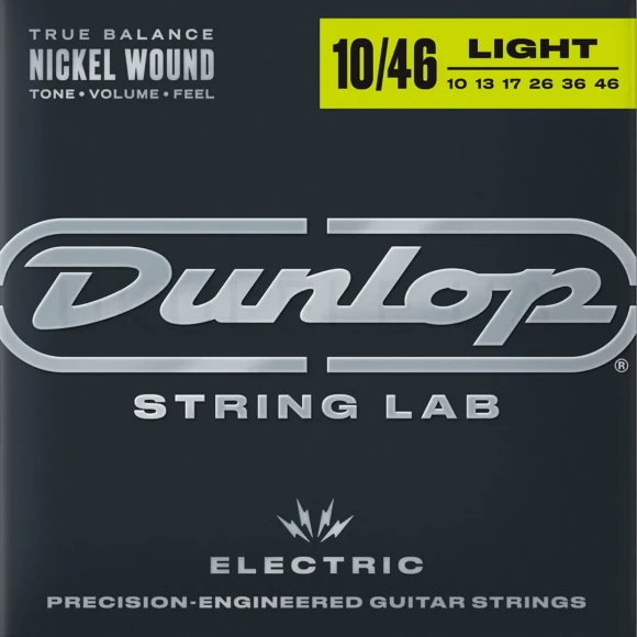 Струны Dunlop DEN1046 Nickel Wound Electric Guitar Strings 10-46