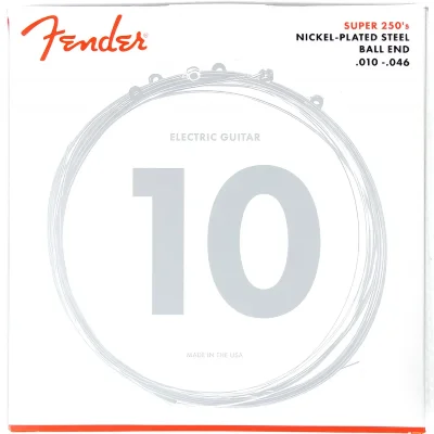 Струни Fender 250R Nickel-Plated Steel Guitar Strings 10-46