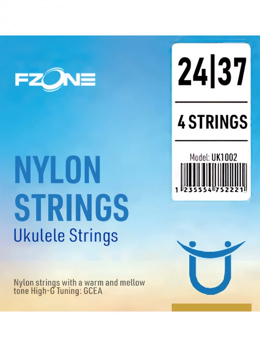 Струни Струни Fzone UK1002 Ukulele Soprano 24-37