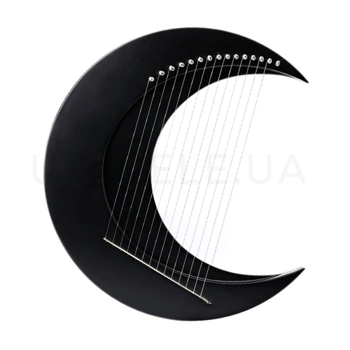 Лира Hluru Crescent Lyre 15 strings Black