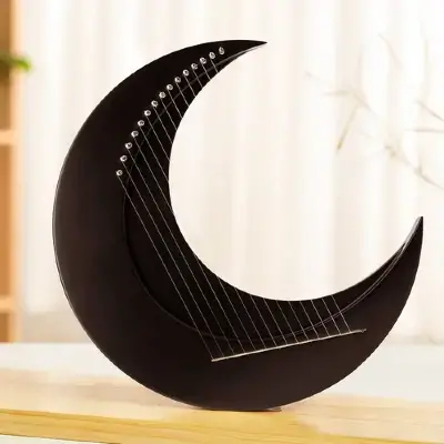 ЛІра Hluru Crescent Lyre 15 strings Black