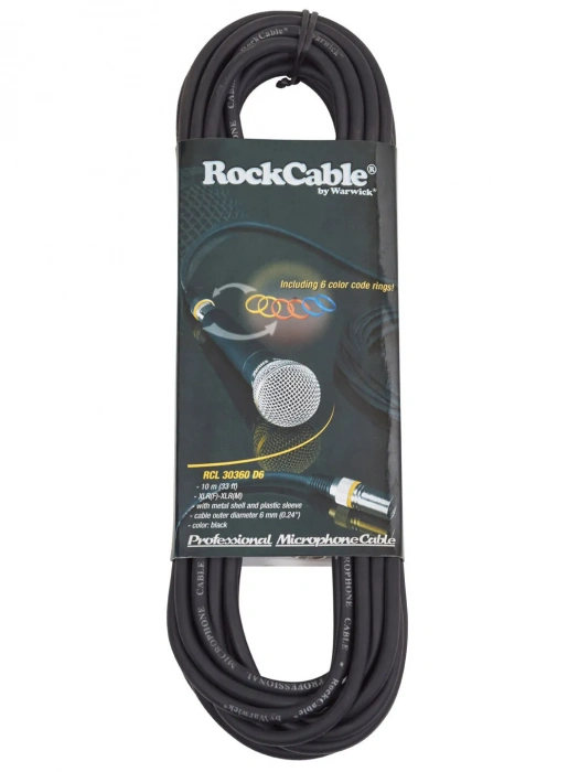 RockCable RCL30360 D6 Microphone Cable (10m)