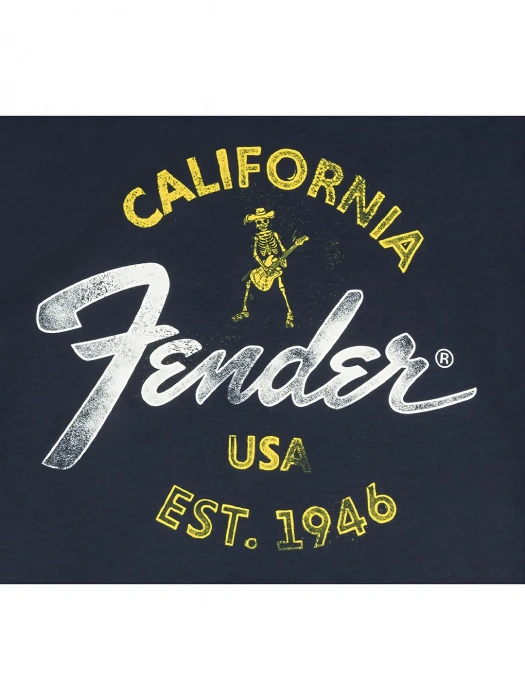Fender T-Shirt Baja Blue XL