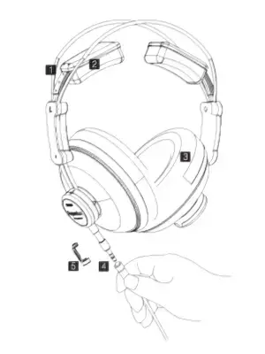 Навушники Superlux HD-669