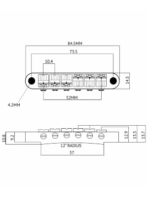 Бридж Paxphil BM015 (Chrome)