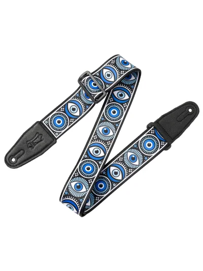 Ремінь для гітари Levy's MP2CVY-004 Clairvoyant Series (Evil Eye)