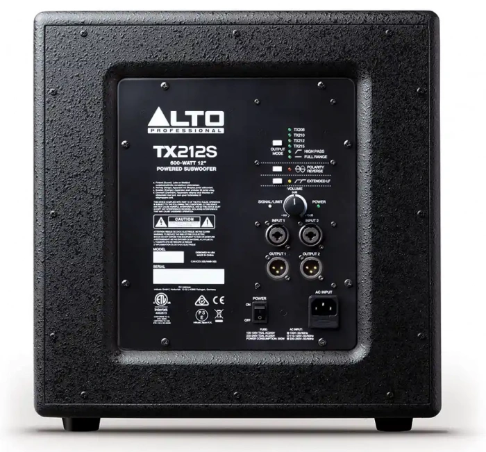 Alto Professional TX212S