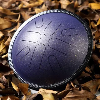Hluru TA8-10 GalaxyPurple 10" (25см) 8 нот Tongue Travel Drum Cooper Steel