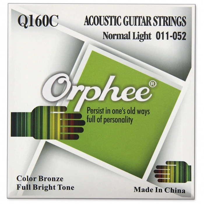 Струни Струни Orphee Q160C Color Copper Normal Light 11-52