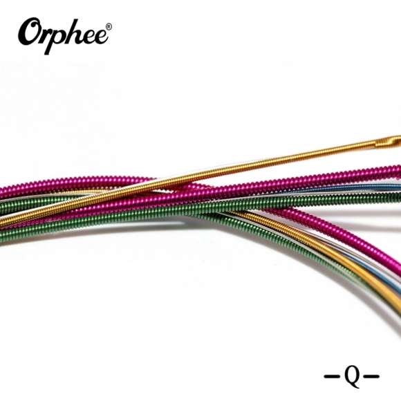Струни Orphee Q160C Color Copper Normal Light 11-52 Струни Orphee Q160C Color Copper Normal Light 11-52