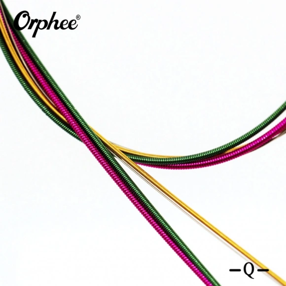 Струни Orphee Q160C Color Copper Normal Light 11-52 Струни Orphee Q160C Color Copper Normal Light 11-52