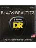 Струни DR BKE7-10 Black Beauties Electric Medium 7-String 10-56