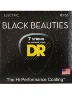 Струни DR BKE7-10 Black Beauties Electric Medium 7-String 10-56