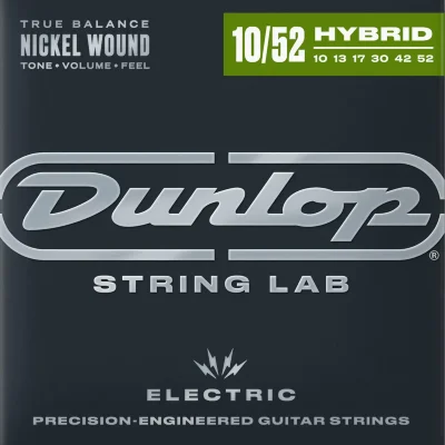 Струни Dunlop DEN1052 Nickel Wound Electric Guitar Strings 10-52