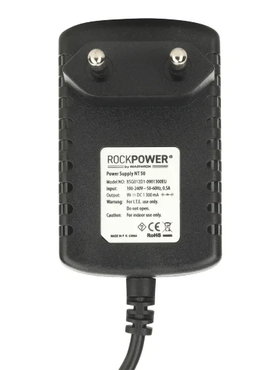 Блок живлення Rockpower NT50 9V 1300mA Combo Pack