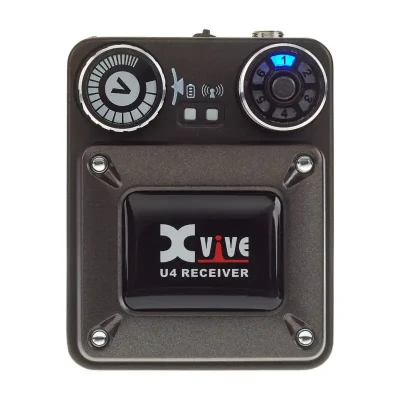 Приймач радіосистеми Xvive U4R In-Ear Monitor Wireless System Reciever (Grey)