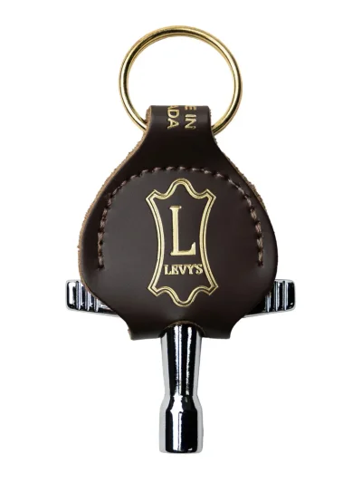 Брелок для ключів Levy's A81C-DBR-LEVY