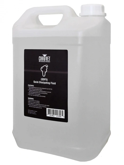 Chauvet Smoke Fluid GJ5 (QDF5) Quick Dissipating (Geyser) Fluid