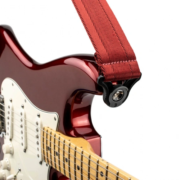 Ремінь для гітари D'Addario 50BAL11 Auto Lock Guitar Strap (Blood Red) Ремінь для гітари D'Addario 50BAL11 Auto Lock Guitar Strap (Blood Red)