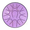 Глюкофон Hluru TOX11-6 Lavander 6" (15см) 11 нот Tongue Drum 304 Stainless Steel