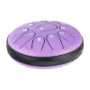Глюкофон Hluru TOX11-6 Lavander 6" (15см) 11 нот Tongue Drum 304 Stainless Steel