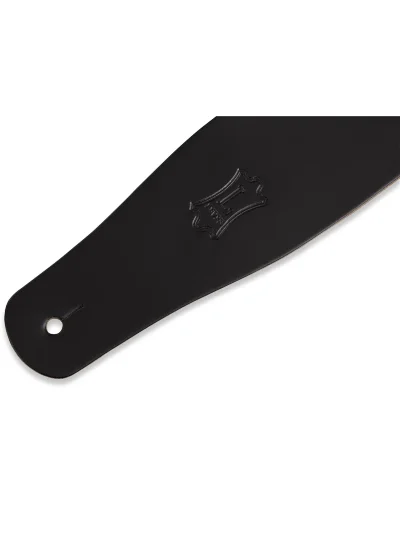 Ремінь для гітари Levy’s M26-BLK Streamline Leather Series (Black)