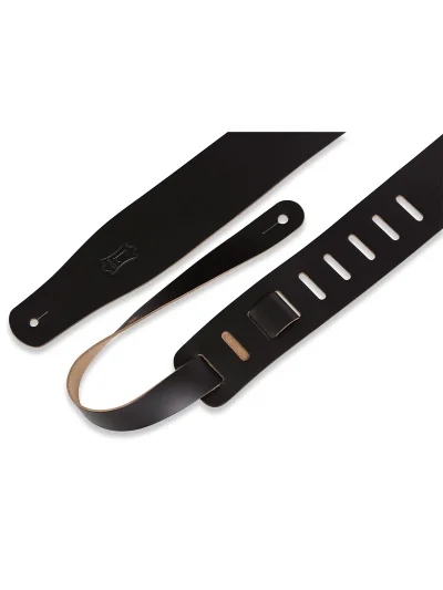 Ремінь для гітари Levy’s M26-BLK Streamline Leather Series (Black)