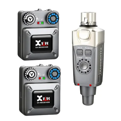 Радіосистема Xvive U4R2 In-Ear Monitor Wireless System (Grey)