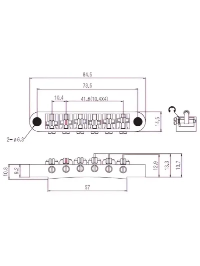 Бридж Paxphil BM005 (Chrome)