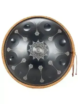 Хендпан Fzone HP22I10N-Mandala Black Handpan Drum 22"