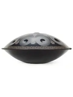 Fzone HP22I10N-Mandala Black Handpan Drum 22"