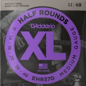 D'Addario EHR370 XL Half Rounds Medium 11-49 D'Addario EHR370 XL Half Rounds Medium 11-49