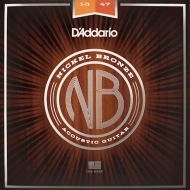 D'Addario NB1047 Nickel Bronze Extra Light 10-47 D'Addario NB1047 Nickel Bronze Extra Light 10-47